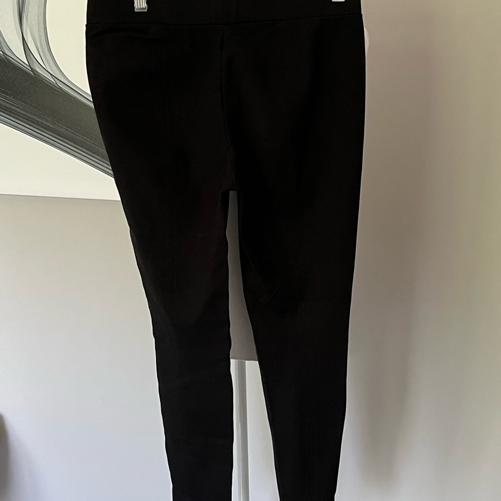 Max Studio Weekend Black Stretch Pull On Pants - image 7